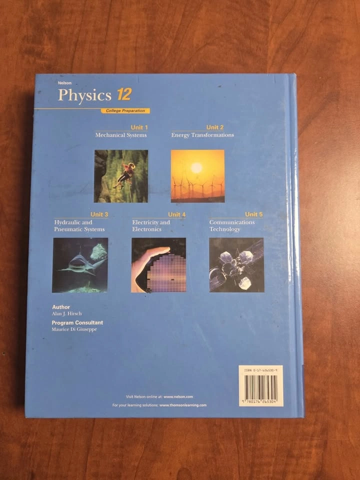 Nelson Physics 12: College Preparation Textbook - photo 2