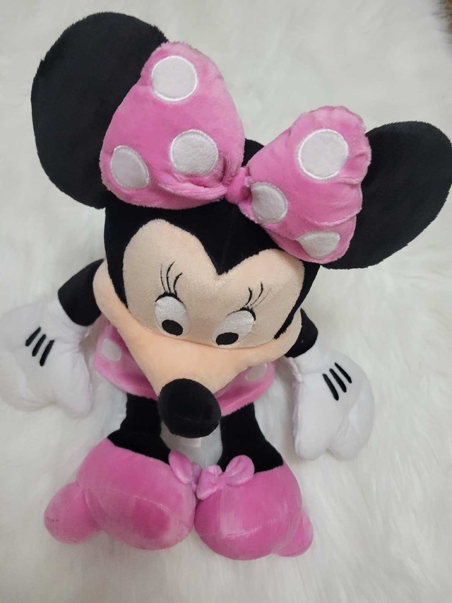 Adorable Disney Minnie Mouse Pink Dress Plush - Great Gift!