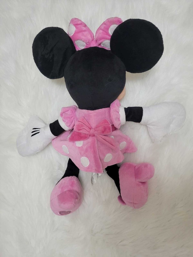 Adorable Disney Minnie Mouse Pink Dress Plush - Great Gift! - photo 2