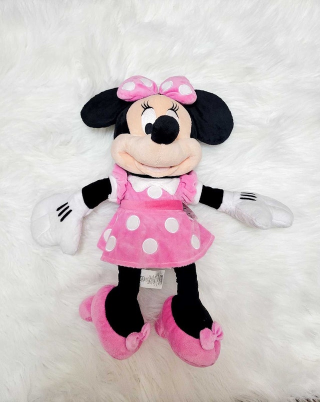 Adorable Disney Minnie Mouse Pink Dress Plush - Great Gift! - photo 4