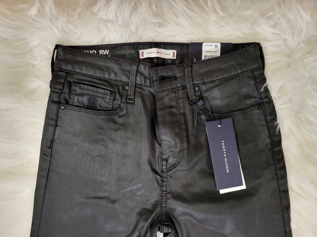 Tommy Hilfiger Black Acetate Jeans - Mid-rise Slim - photo 2