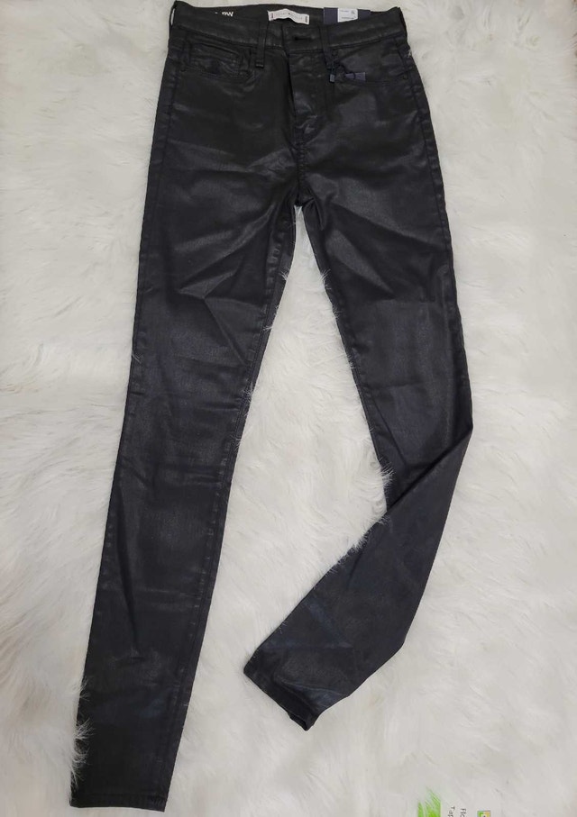 Tommy Hilfiger Black Acetate Jeans - Mid-rise Slim - photo 3
