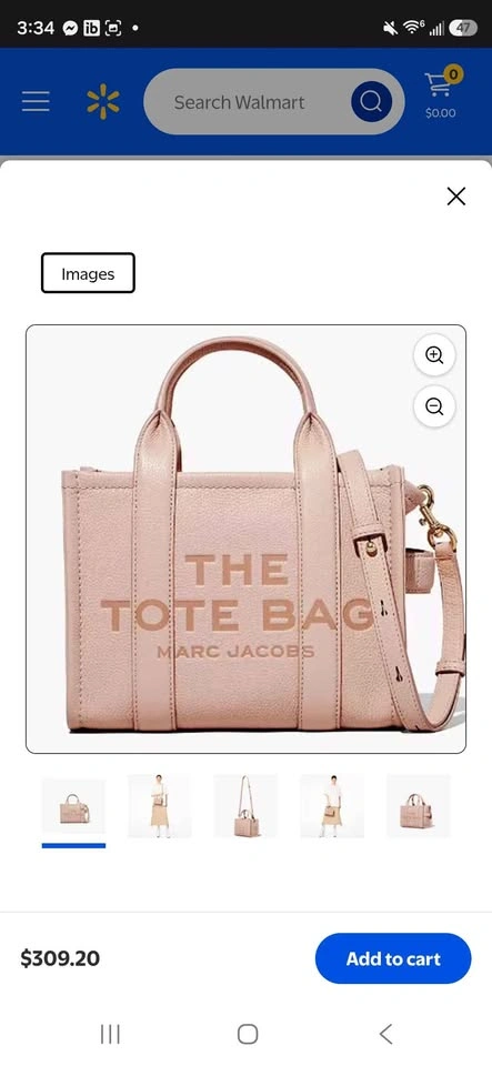 Marc Jacobs The Tote Bag Blush Small - photo 2