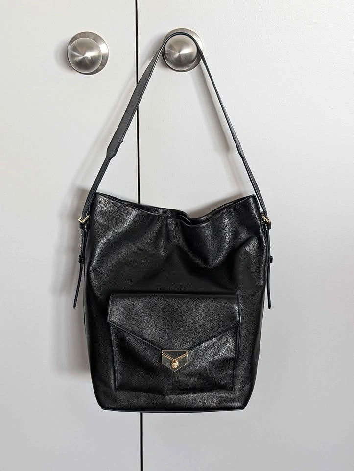 Leather Bucket Bag