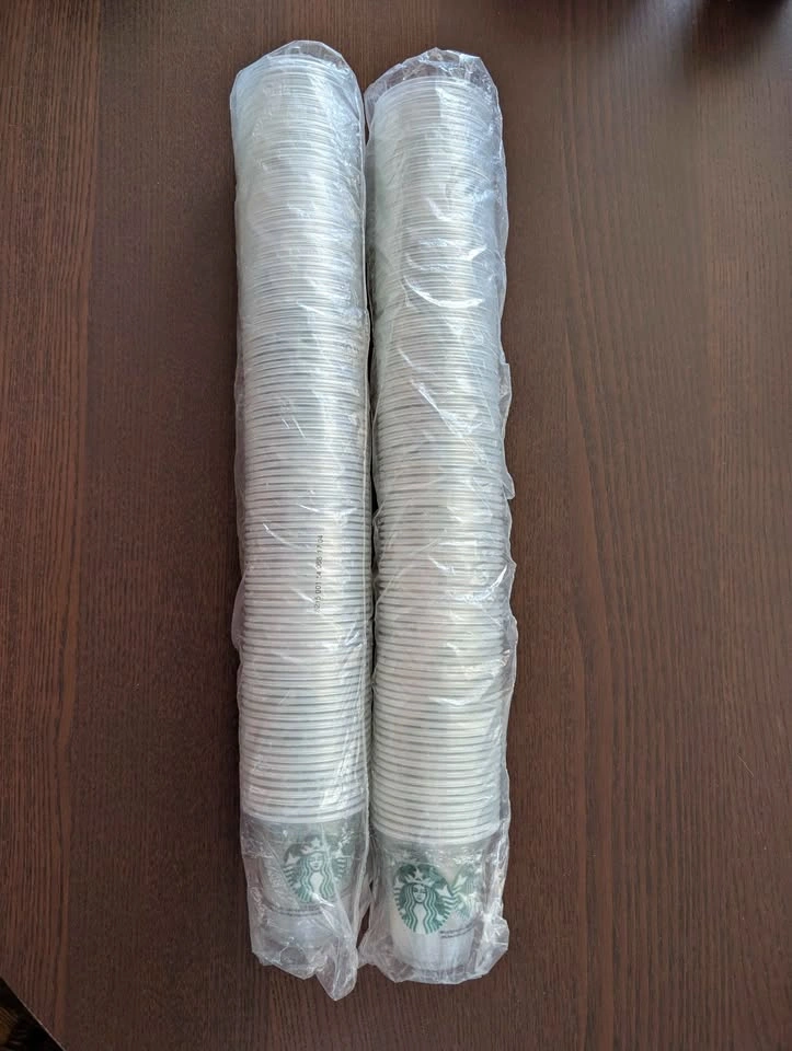 200 Starbucks 3.5oz Sample Cups - photo 4