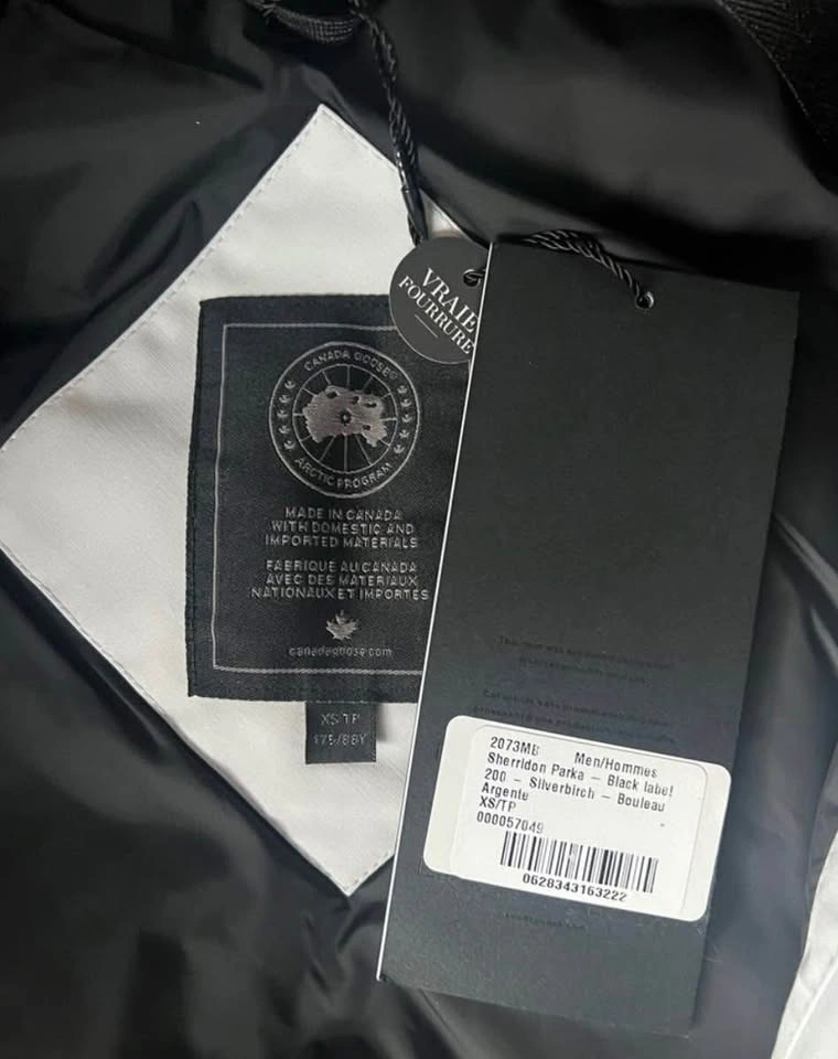 NEW WITH TAGS Authentic Canada Goose Sherridon Parka - Black Lab - photo 4