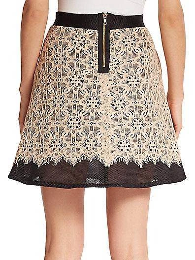 DKNY Lace Mini Skirt Size 2 - photo 2