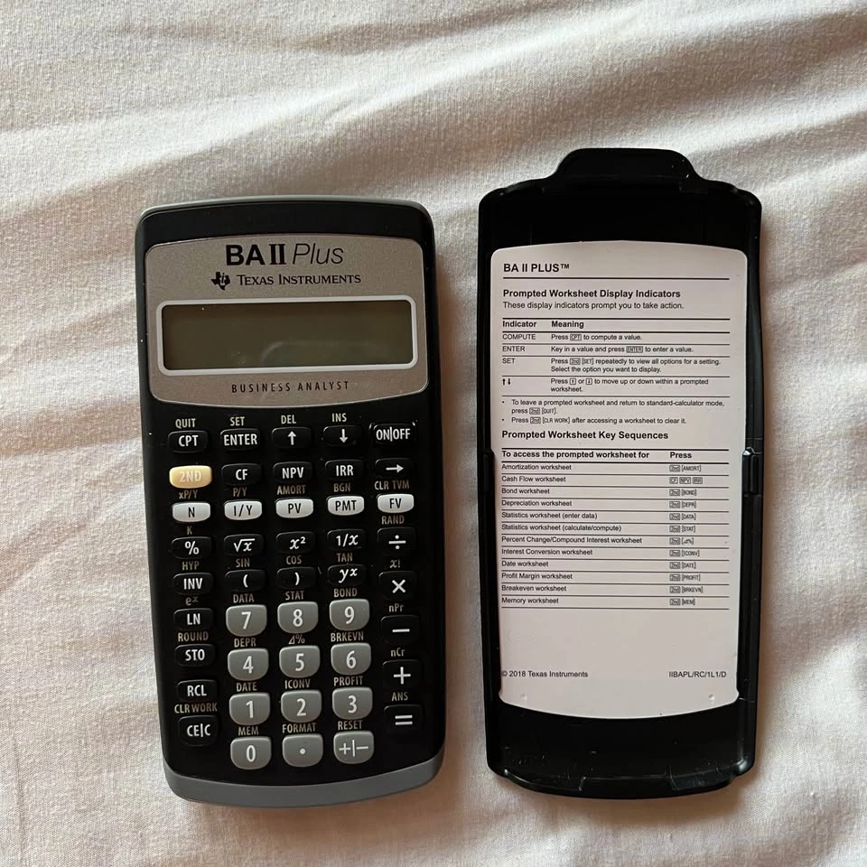 Texas Instruments BA II Plus Calculator - photo 3