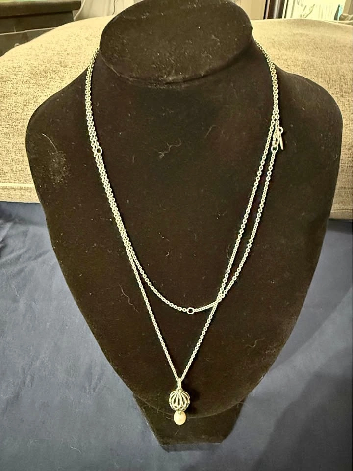 Pandora Rare & Retired Cultured Elegance Pearl Necklace