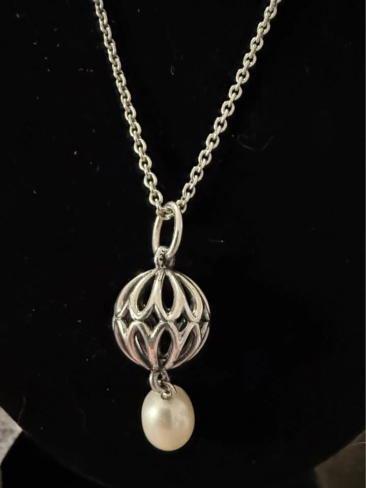 Pandora Rare & Retired Cultured Elegance Pearl Necklace - photo 2
