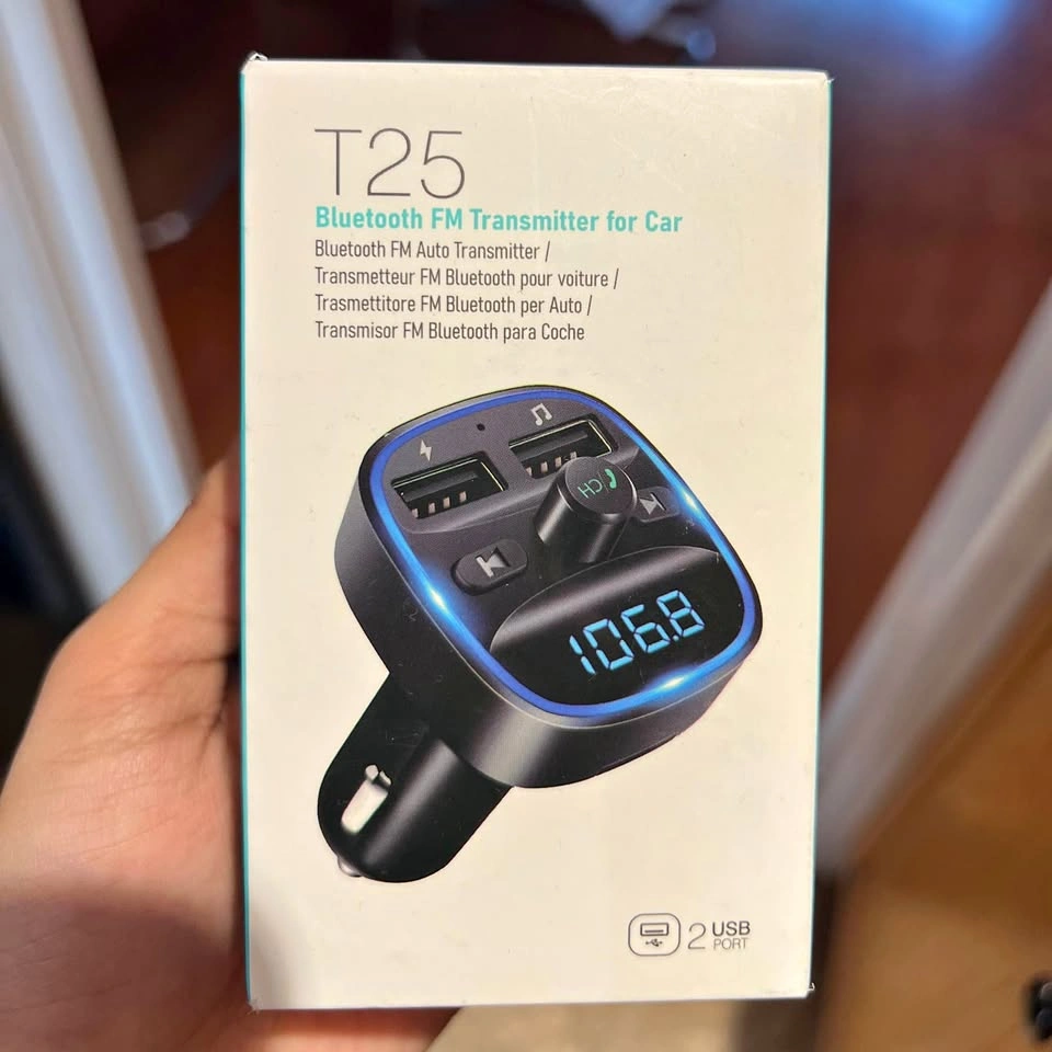 LENCENT T25 Bluetooth FM Transmitter for Car