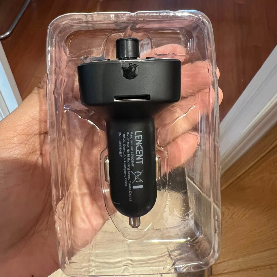 LENCENT T25 Bluetooth FM Transmitter for Car - photo 5