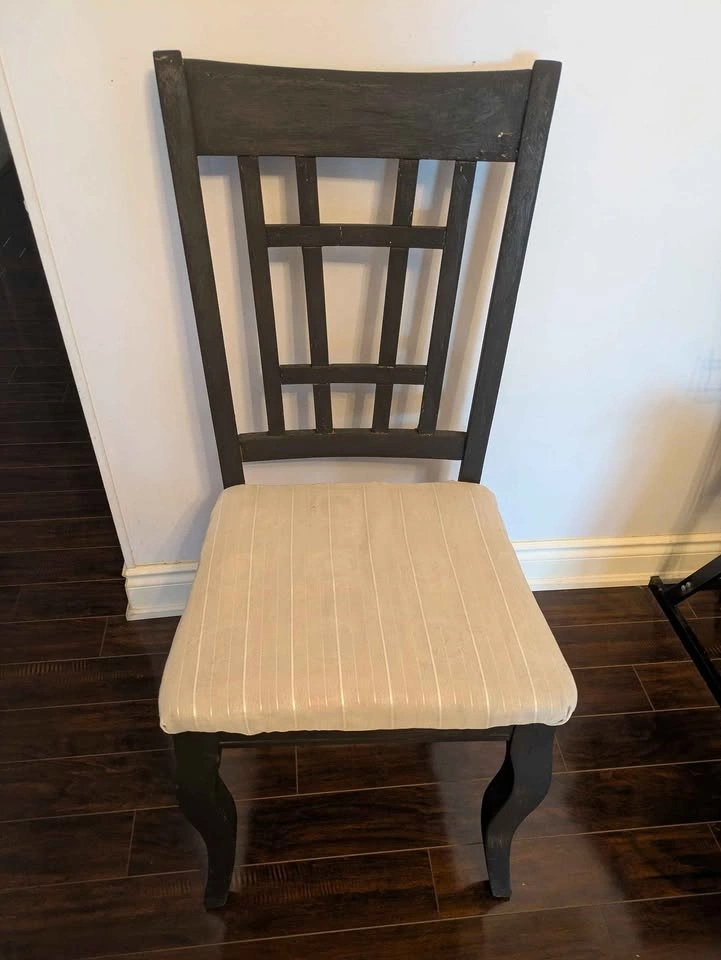 Wood Dining Chairs - 2 Black