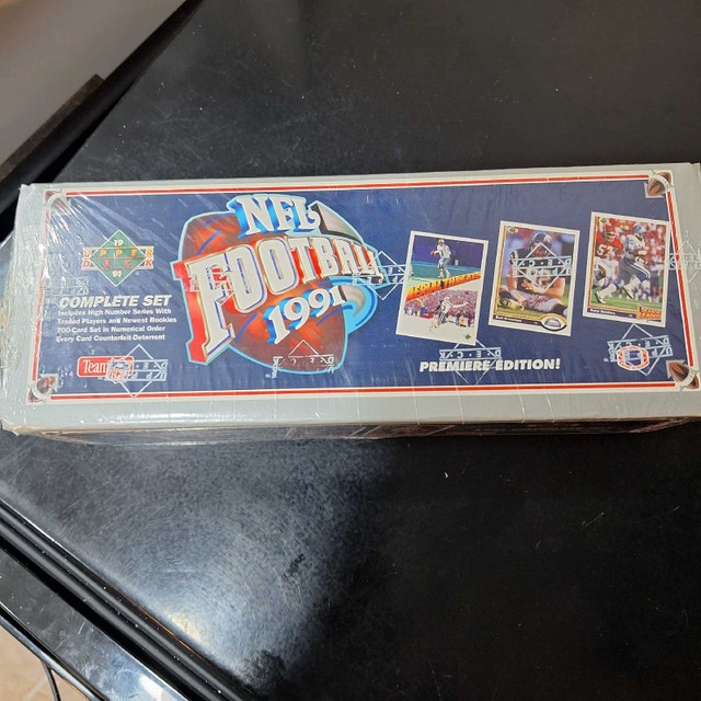NFL 1991 Sealed Boxes - Upper Deck Premier & Fleer Ultra - photo 2