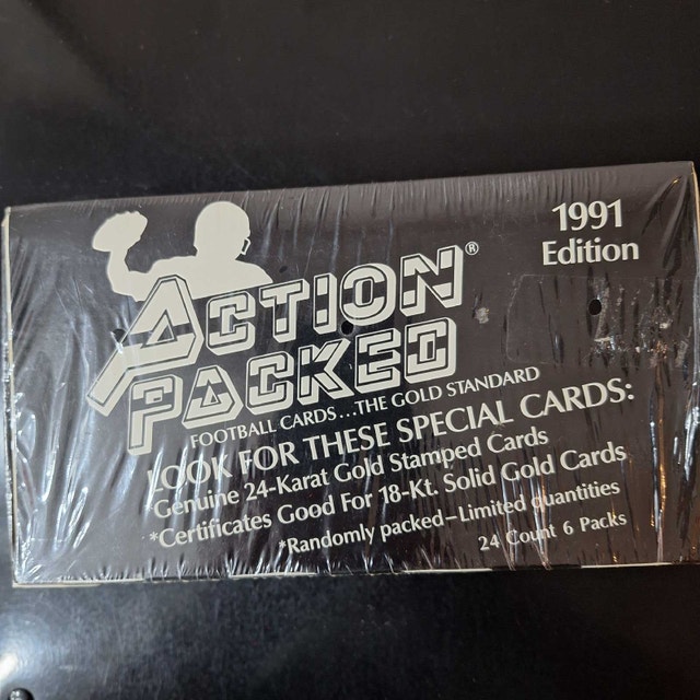 NFL 1991 Boxes - Action Packed Football Cards - photo 4