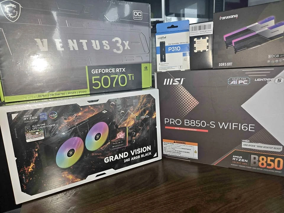 Brand New High-End Gaming PC - RTX 4070 Ti, Ryzen 7 7800X3D, 32G