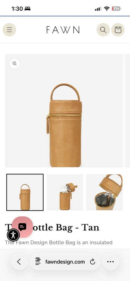 NWOT Fawn thermal bottle holder - photo 3