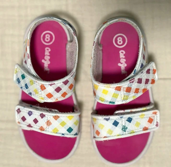 Cat & Jack Toddler Girls Size 8 Summer Sandals