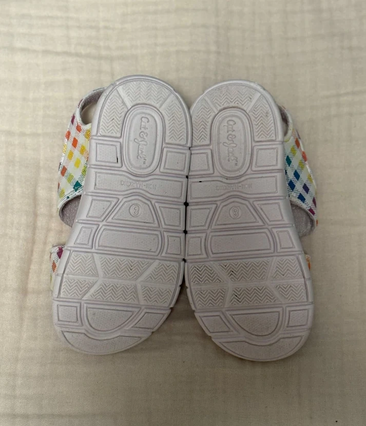 Cat & Jack Toddler Girls Size 8 Summer Sandals - photo 2