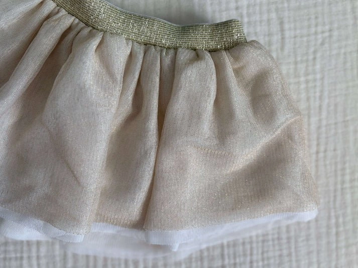 Cat & Jack 12 Months Baby Girl Skirt w/ Diaper Cover - photo 2