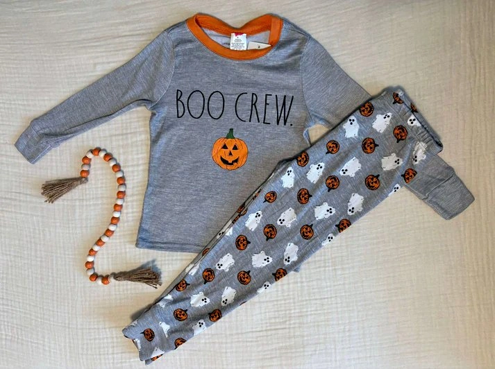 Rae Dunn 4T Toddler Halloween Pajama Set BNWT