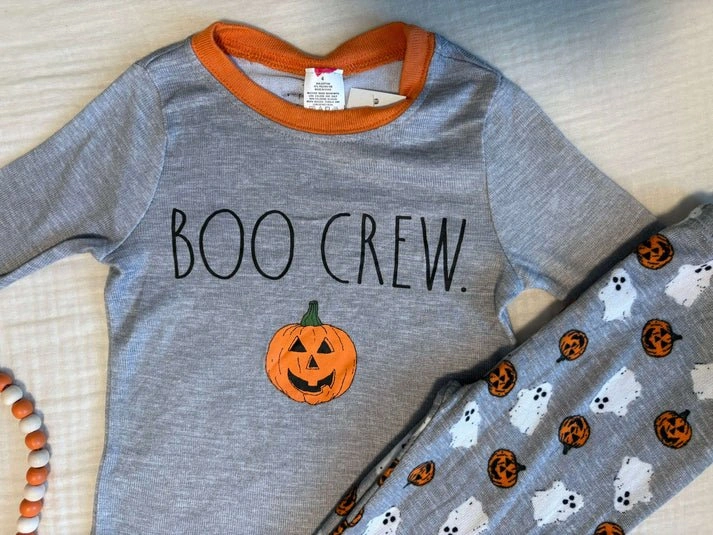 Rae Dunn 4T Toddler Halloween Pajama Set BNWT - photo 2
