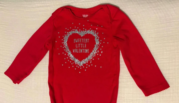 Carters 9 Months Baby Girl Valentine's Outfit - photo 2