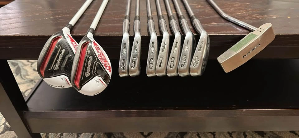 Full set of clubs and bag - photo 2