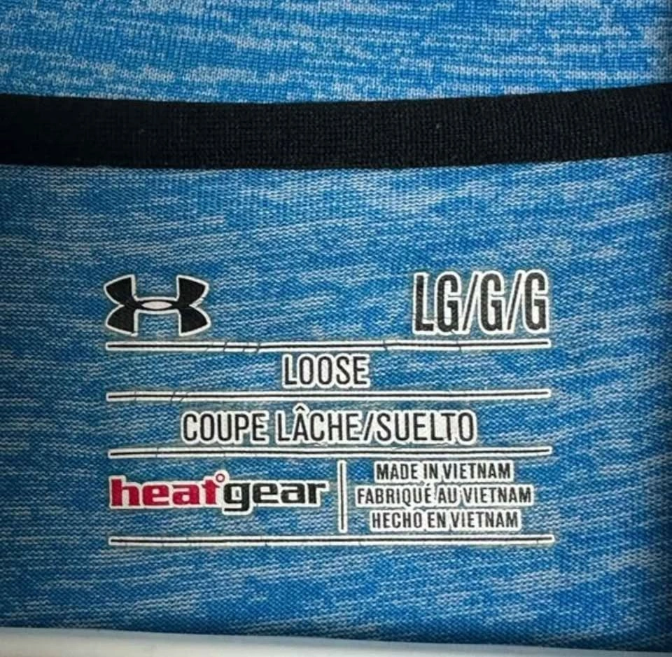 Under Armour Men's HeatGear Pullover - Blue, Large - photo 4