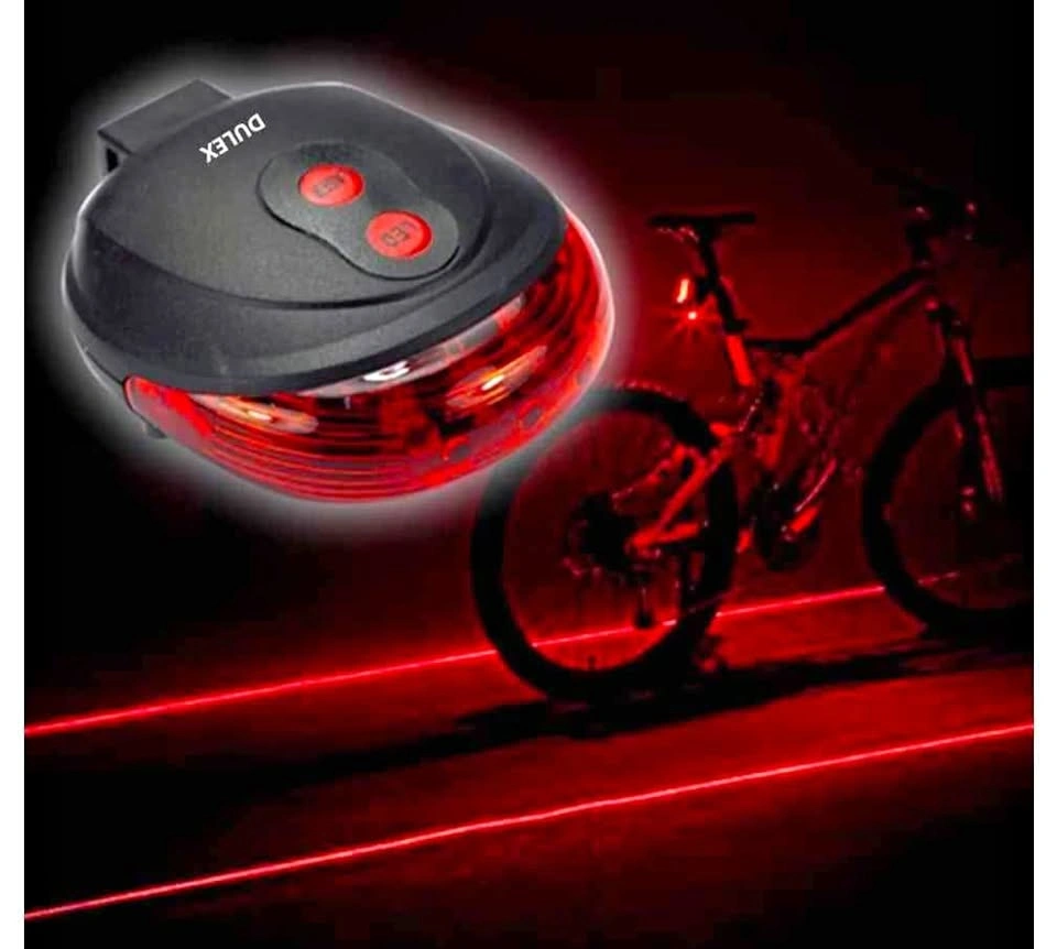 New Bicycle Cycling Laser Tail Light - Set of 2