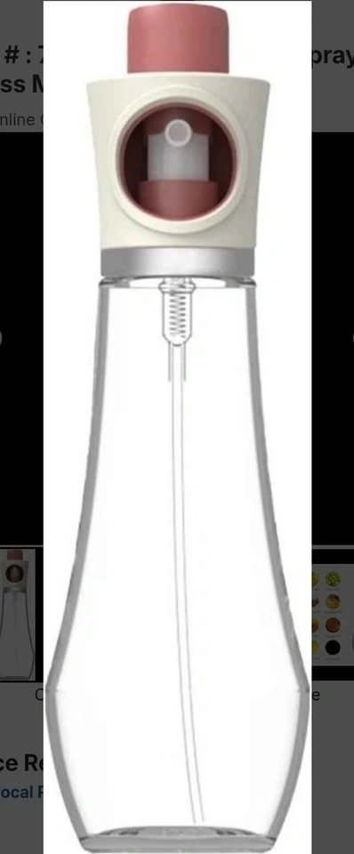 Brand New 230mL Glass Olive Oil Sprayer Bottle - photo 4
