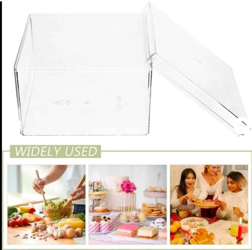 6 pcs Transparent Mousse/Dessert Boxes - photo 4