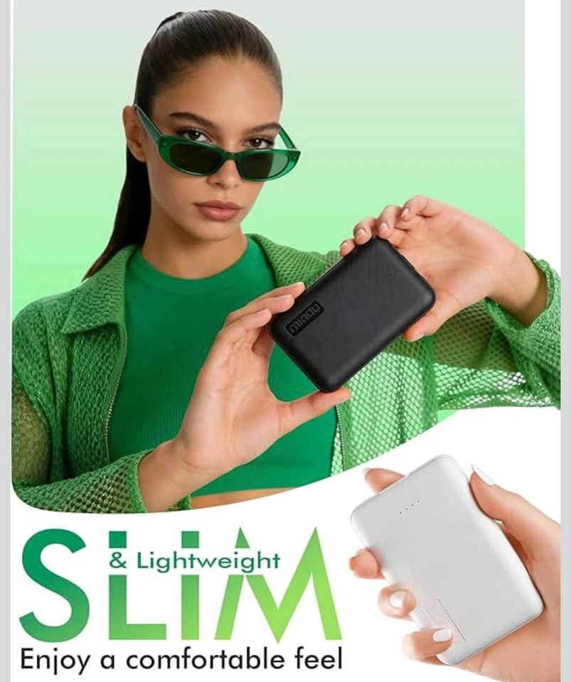 (New) 2 Packs 5000mAh Mini Power Bank - photo 2