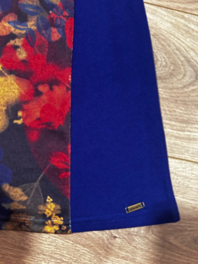 Floral Blue and Yellow Dress size S - photo 4