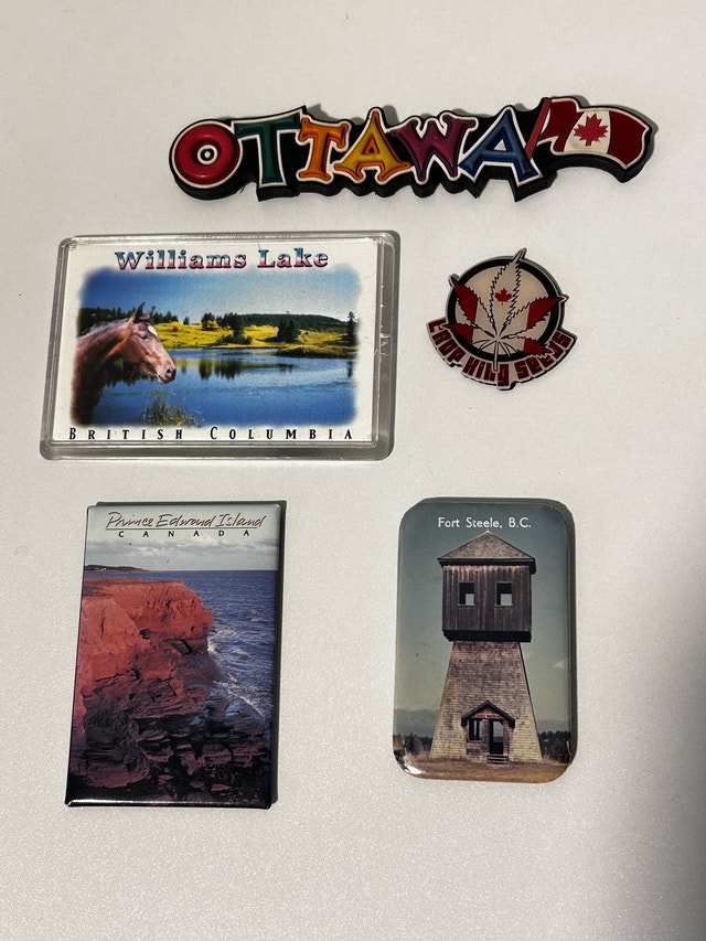 Canada Souvenir Magnet Set