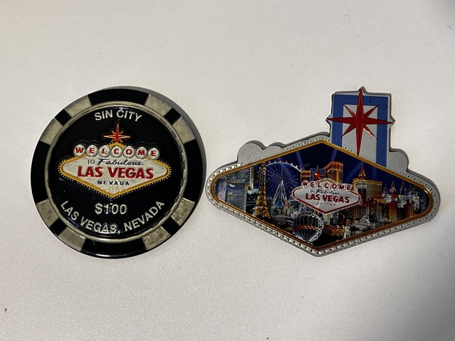Las Vegas Souvenir Magnets