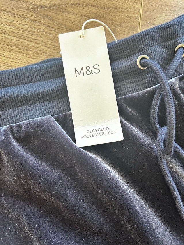 M&S COLLECTION High Waisted Wide Leg Joggers US 14 - photo 3