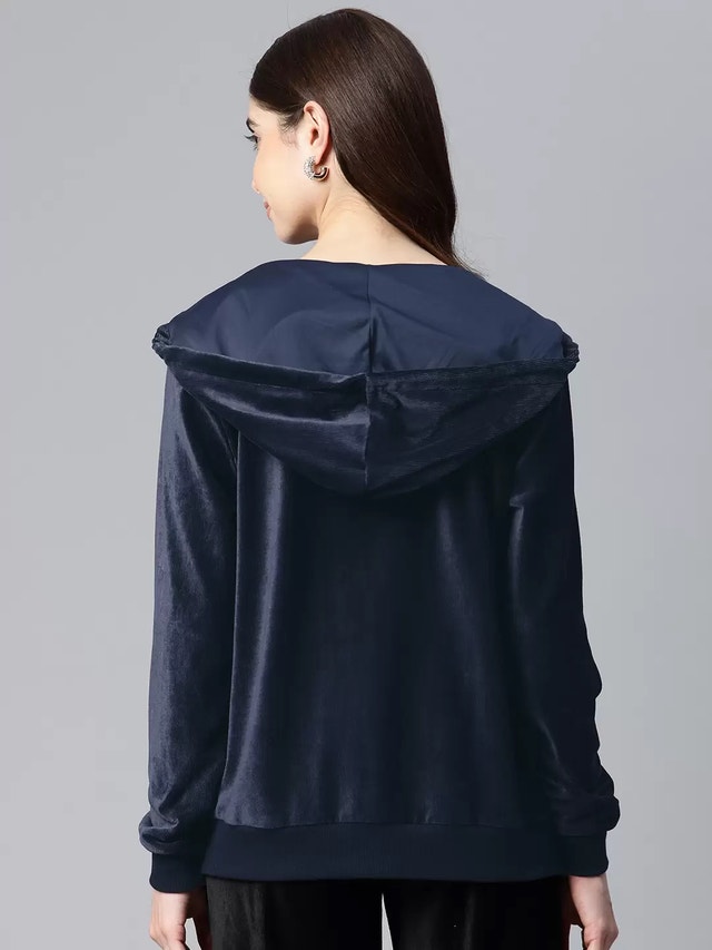 Marks & Spencer Dark Blue Women's Hoodie US Size M