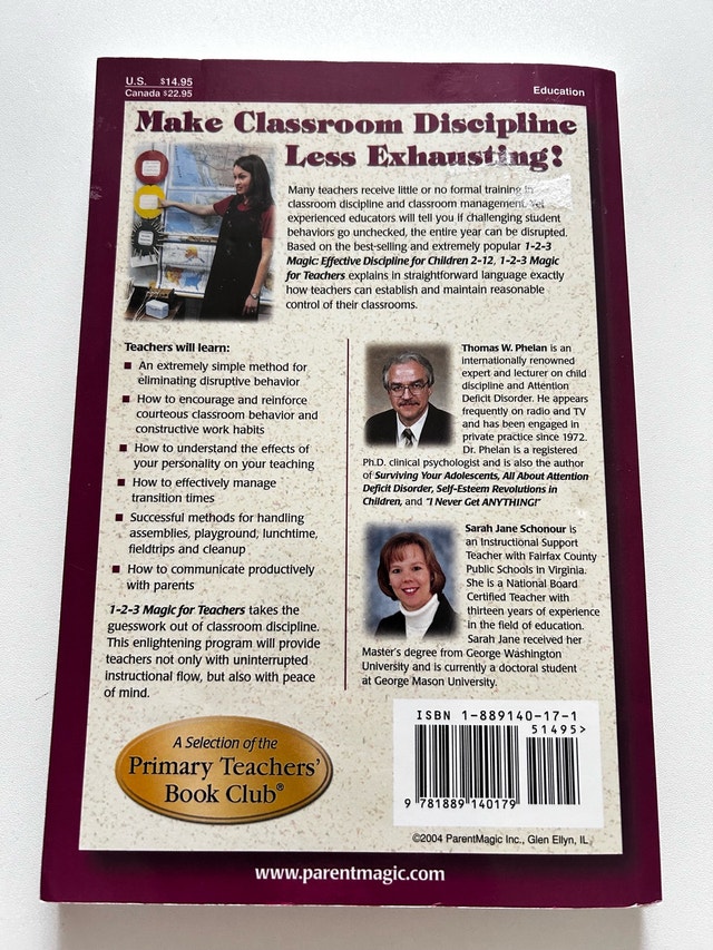 1-2-3 Magic for Teachers Book - photo 2