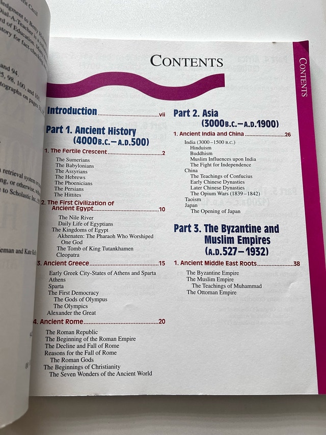 Scholastic Science and World History Homework Guides - photo 3