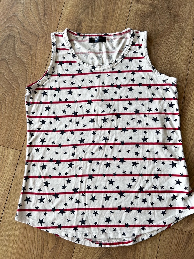 725 originals Star-Patterned Sleeveless Top size S