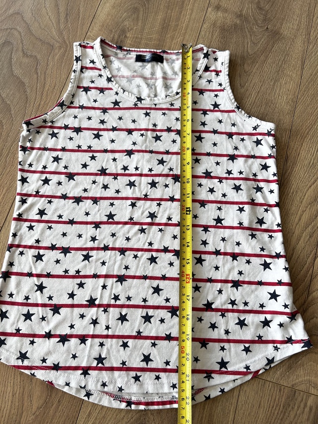 725 originals Star-Patterned Sleeveless Top size S - photo 2