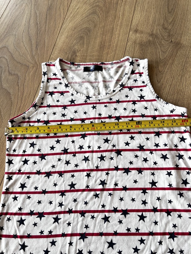 725 originals Star-Patterned Sleeveless Top size S - photo 3