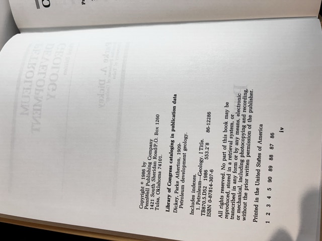 THIRD EDITION PETROLEUM DEVELOPMENT GEOLOGY PARKE A. DICKEY - photo 3