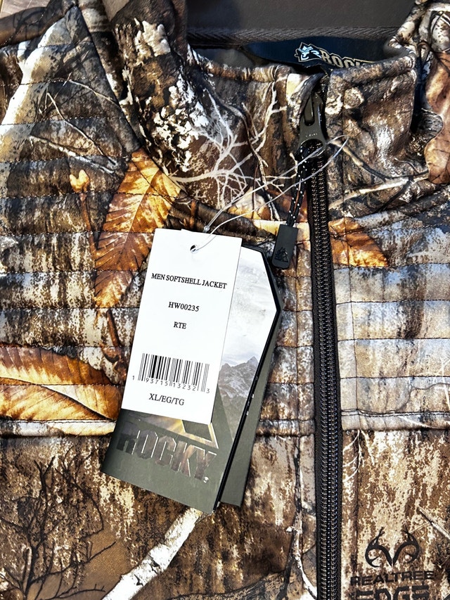 Rocky Men’s Camo Softshell Hunting Set – Jacket & Pants (XL) - photo 2
