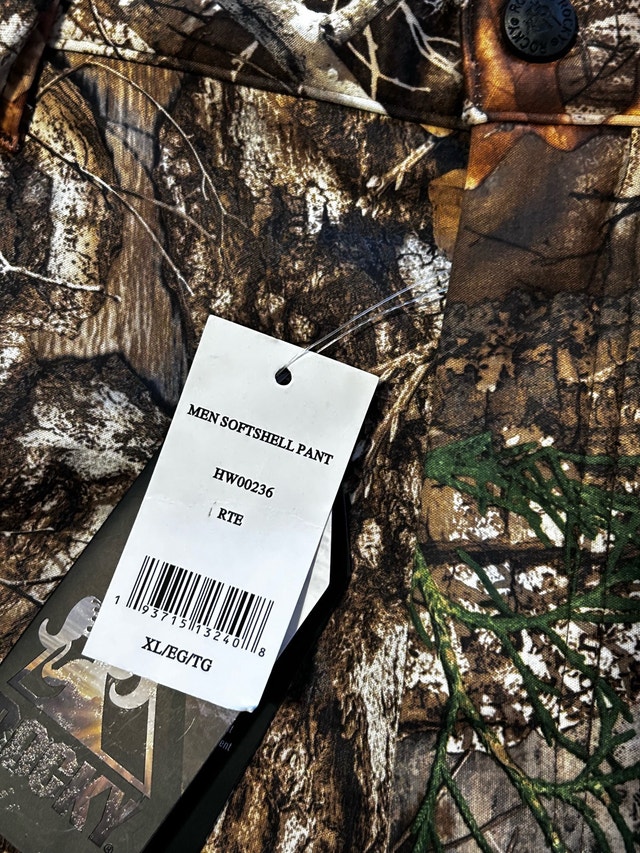 Rocky Men’s Camo Softshell Hunting Set – Jacket & Pants (XL) - photo 3