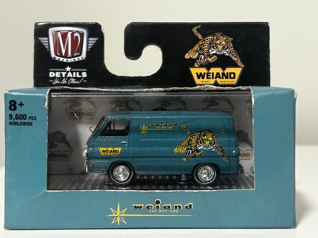 M2 MACHINES WEIAND 1964 DODGE A100 PANEL VAN R63 & R76 1/64 - photo 2