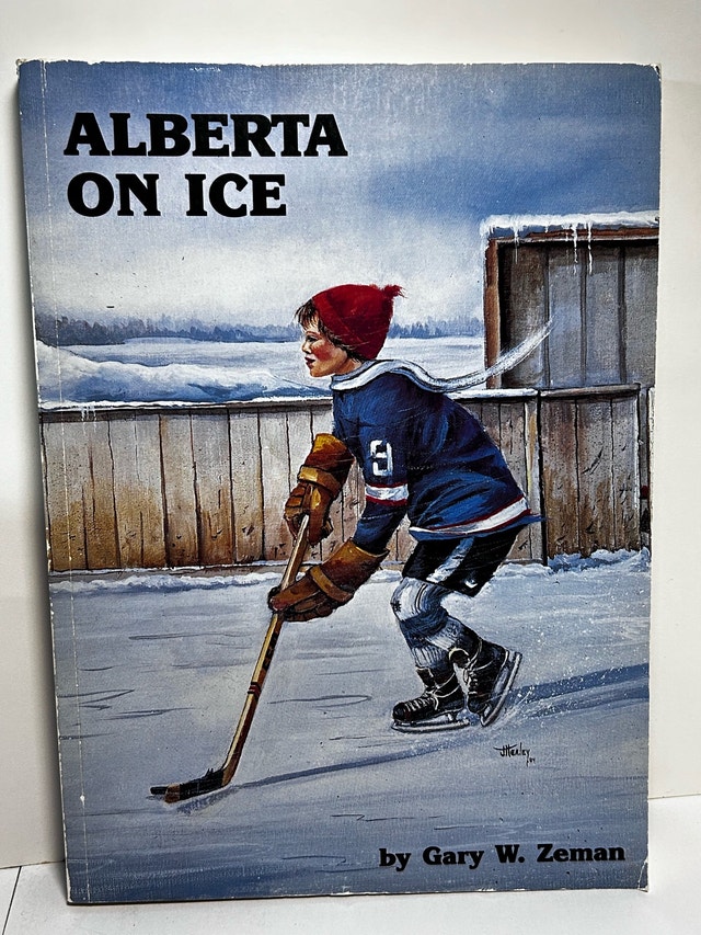 Alberta On Ice Book by Gary W. Zeman paperback