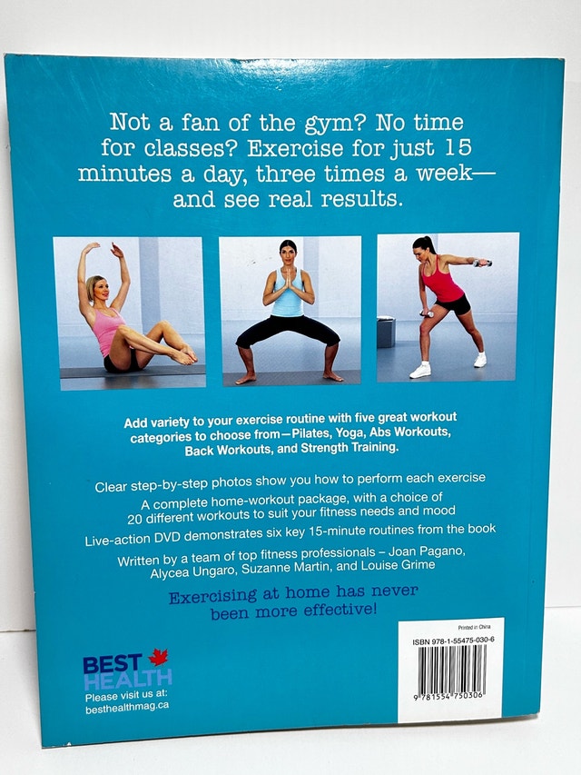 Best Health Home Workout book with dvd - photo 3