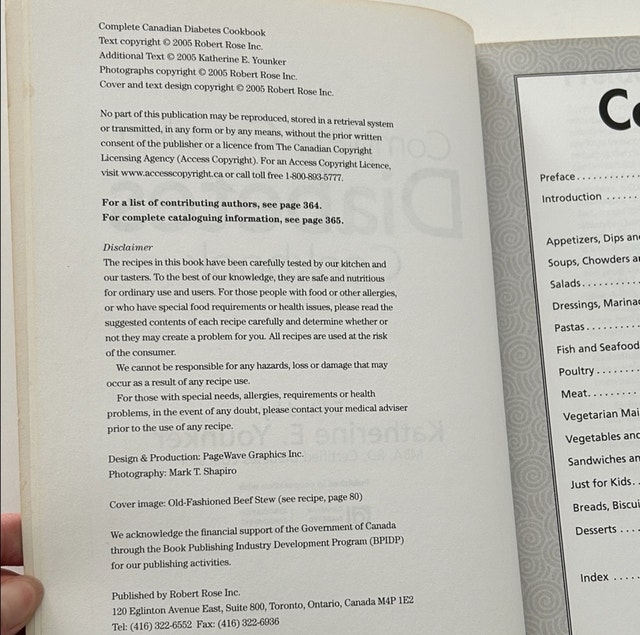Complete Canadian Diabetes Cookbook - photo 4